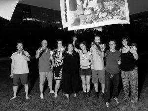 Here's to my tribe! I couldn't have done it without them!